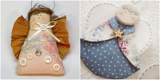 Anjinhos de Tecido para Decoração